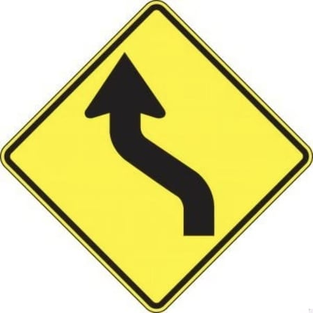 Accuform BICYCLE  PEDESTRIAN SIGN WHEN FRW223RA FRW223RA